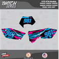 thumbnail image 2 of Kalair GFX Graphics Kit for KTM ENDURO 200EXC, 250EXC, 300EXC, 400EXC, 450EXC, 525EXC (2005-2007) Twitch Series, 2 of 5