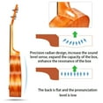 thumbnail image 3 of Amdohai 21 Inch Soprano Ukulele Ukelele Mahogany Wood, 3 of 8