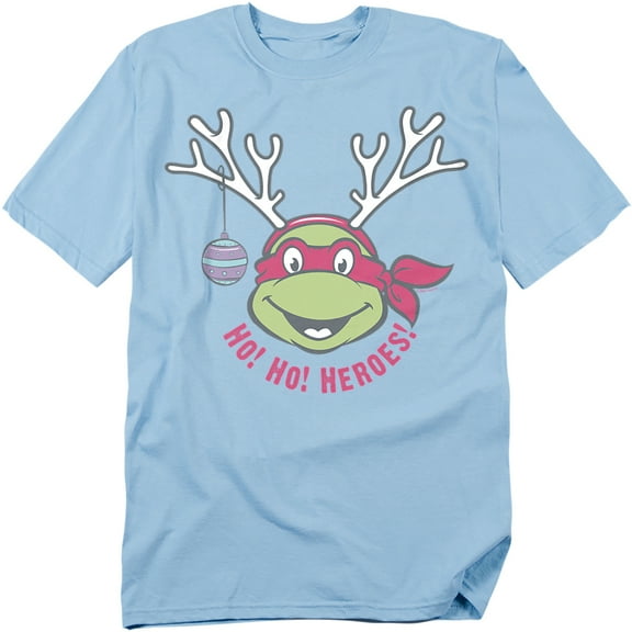 Teenage Mutant Ninja Turtles Ho Ho Heroes Christmas Reindeer Unisex Adult T Shirt