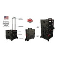 thumbnail image 2 of Olympia Tools 85-015 Grand Folding Storage Rolling Cart with Telescopic Handle for Easy Transportation, Weight Capacity up to 150 Pounds, 2 of 9