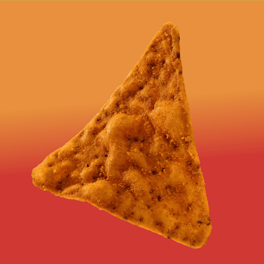 Good Eat'n Spicy Nacho Tortilla Chips - 6oz 9ct Case