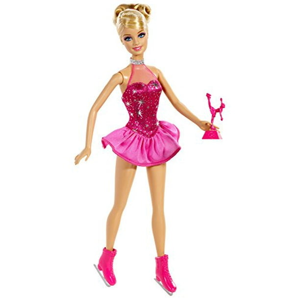 Barbie Carrières Patin à Glace Poupée de Mode