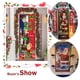 thumbnail image 4 of Decoración navideña 2024 hogar accesorios navideños decoración para recién nacidos accesorios decoraciones para exteriores puerta de la casa fiesta santa tapiz cubierta, 4 of 5