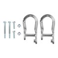 thumbnail image 3 of Parachoques delantero Ganchos de remolque Accesorios 84072463 Herrajes Resistentes Convenientes Reemplazar Plata, 3 of 8