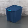 thumbnail image 4 of Sterilite 26 Gal Latch and Carry Stackable Storage Bin with Latching Lid, 4 Pack, 4 of 11