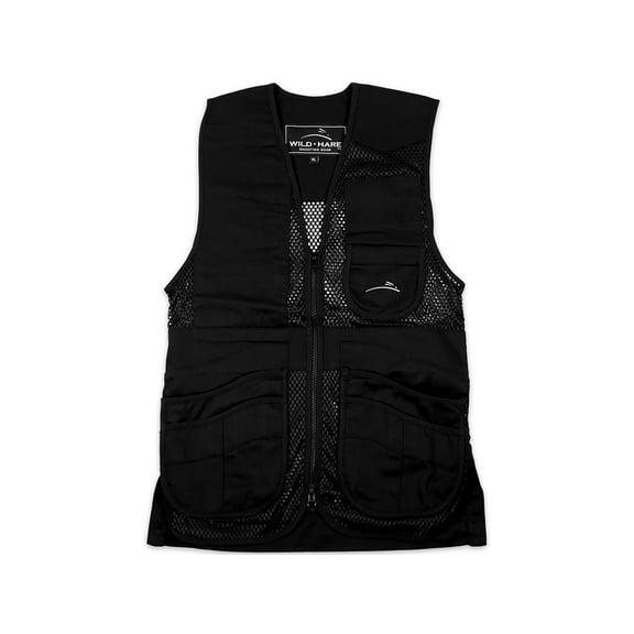 Wild Hare Heatwave Mesh Shooting Vest Right Hand Black Medium