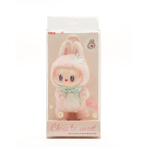 Pop Mart Labubu Mokoko Close to Sweet Vinyl Plush Pendant, from StockX