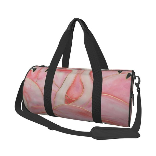 Easygdp Flamingos Bolsa de Viaje, Bolsa de Mano, Bolsa de Gimnasio, Bolsa de Equipaje para Viaje