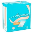 thumbnail image 2 of Assurance OdorBlock Incontinence Pads Unisex, L, 18 Ct, 2 of 5