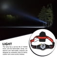 thumbnail image 2 of Matsuzay Linterna frontal telescópica con atenuación de aleación de aluminio fuerte Super brillo cabeza luz pesca correr caza Camping Iluminación y accesorios, 2 of 6