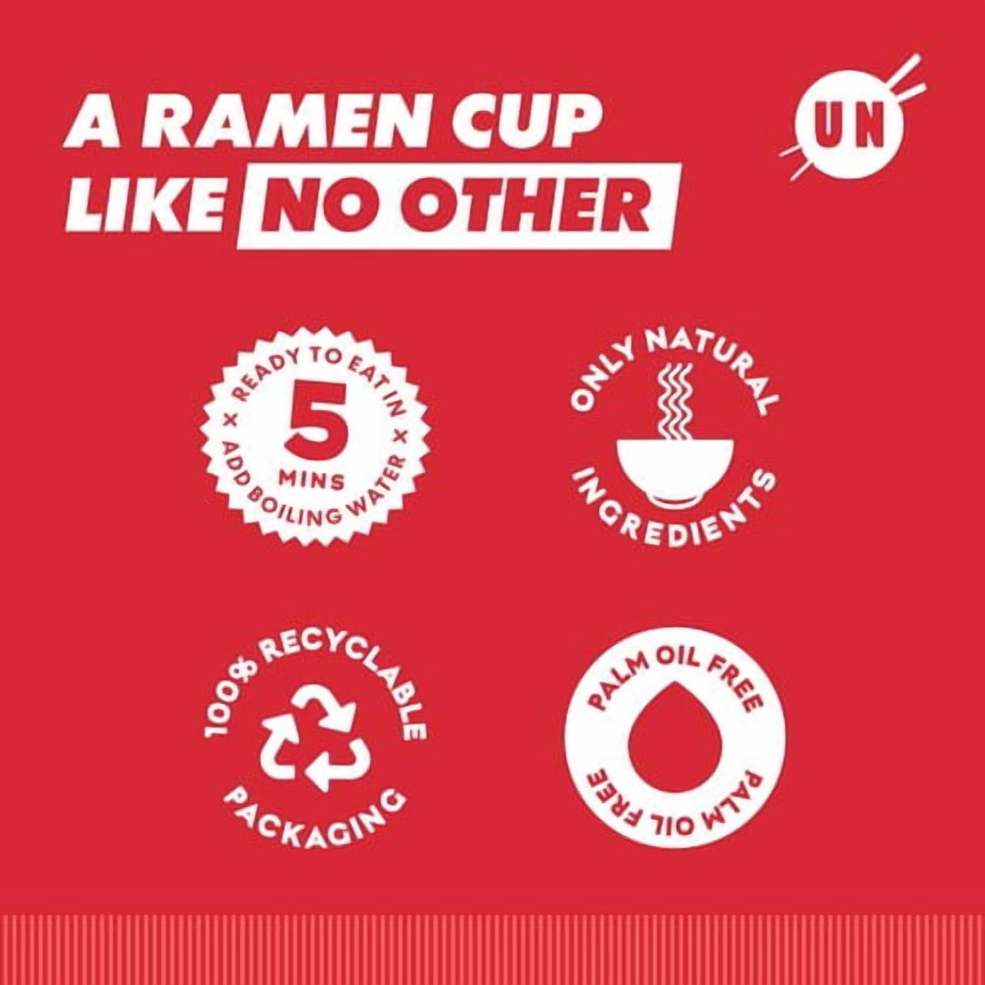 Urban Noodle Tom Yum Ramen Pot 87g, British Import (Pack of 3)
