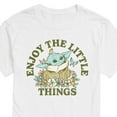 thumbnail image 3 of Star Wars - The Mandalorian Enjoy The Little Things - Men's Short Sleeve Graphic T-Shirt, 3 of 5