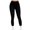 01_Black, variant on Womens Rib Pants High Waisted Trousers Trendy Tight Long Pant Yoga Athletic Pant Trousers Legging