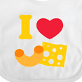 thumbnail image 4 of Inktastic I Heart Mac and Cheese Boys or Girls Baby Bib, 4 of 4
