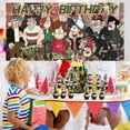 thumbnail image 5 of Gravity Falls Treat Bags Candy Decorations Party Favor Supplies Birthday Cake Topper Backdrop Banner, 5 of 7