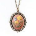 thumbnail image 3 of DIY Embroidery Flower Women Chain Necklace Sewing Handmade Jewelry Creative Gift, 3 of 12