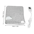 thumbnail image 3 of CHUANK Small Electric  Auto Shut Off  Electric Heating Pad Smart Timing Fast Heating  6 Temperature Mode Soft Material Small Heating Pad For Back Waist Legs, 3 of 8