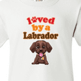 thumbnail image 4 of Inktastic Labrador Chocolate Lab Youth T-Shirt, 4 of 5