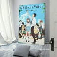 thumbnail image 3 of GUNKY A Silent Voice Anime Poster Posters Wall Art Painting Canvas Gift Living Room Prints Bedroom Decor Poster Artworks 12x18inch(30x45cm), 3 of 10