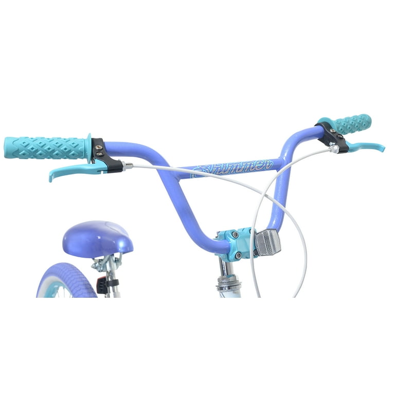 20" Kent Shimmer BMX Bicycle, Fits Riders 4'2"-5', White/Purple, Child, Unisex