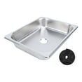 thumbnail image 2 of 304 Stainless Steel RV Sink, Square Undermount Kitchen Sink, Scratch Resistant Bathroom Wash Basin, 298 X 238mm Embedding Opening for RVs, Campervans, Boats, 2 of 7