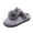 Gray, variant on 2025 Clearance! Clothes under $5 asdoklhq Women's Slippers,Women's Winter Home Furry Rabbit Ears Indoor Slippers Soft Comfort Footwear Shoe