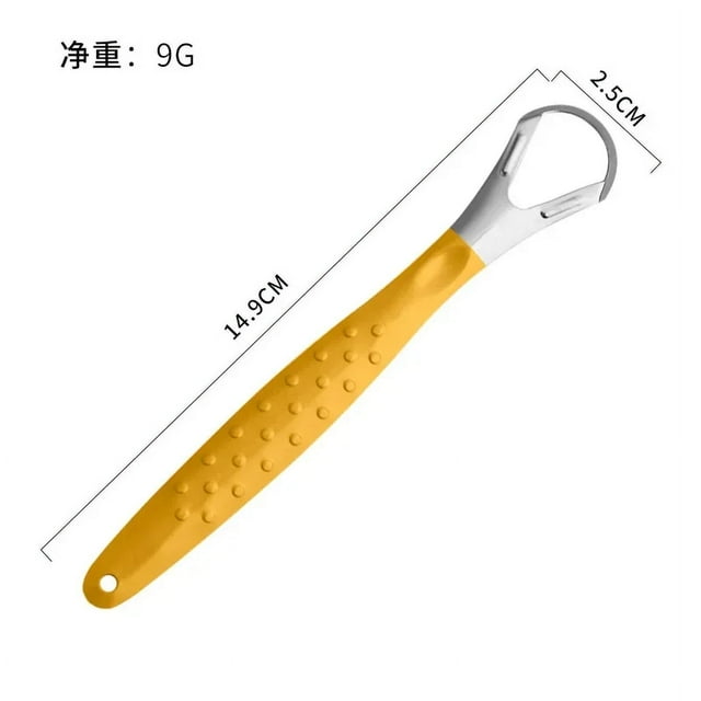 혀클리너 1pc Stainless Steel Tongue Scraper Cleaner Fresh Breath Cleaning Coated Tongue Toothbrcomh Oral Hygiene Care Tools