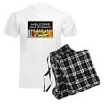 thumbnail image 6 of CafePress - WELCOME BACK TO SCHOOL BUS Men's Light Pajamas - Men's Light Loose Fit Cotton Pajama Set, 6 of 7