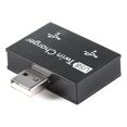 thumbnail image 2 of Cargador USB 2.0 macho a hembra doble, 4 puertos USB, adaptador y conversor de CC de 5 V, 2 of 7