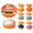 1 Mystery Dumpling (1 Orange Guaranteed per 3) 💜✨, variant on Jumbo Halloween Ghost Dumpling Squishy, Fidget Sensory Squeeze Stress Balls, Spooky Dumpling with Box Stress Relief Autumn Party Favors