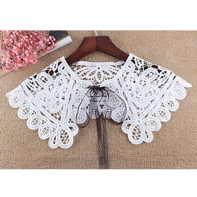 Cuello de encaje desmontable Salvador collar de encaje falso mujeres niñas