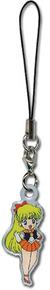 Cell Phone Charm - Sailor Moon - New Venus Metallic Anime Licensed ge82527