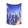 thumbnail image 2 of CADecor Dubai Downtown Night Scene Home Decor Tapestry Wall Art Wall Tapestry 51x60 Inches, 2 of 3