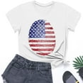 thumbnail image 2 of ZACPNCV Flag Shirt for Toddler Kids Boys Girls USA Flag T-Shirt 4th of July Shirt Patriotic Tee Tops White 7-8 Years, 2 of 9