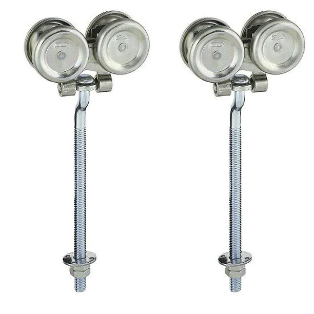 Stanley N174268 5220 2Pack Of Zinc Box Rail Barn Door Trolley Hanger