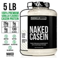 thumbnail image 3 of Naked Casein - Vanilla Micellar Casein Protein from US Farms - 5 Pound Bulk, GMO-Free, Gluten-Free, Soy-Free, Preservative-Free - Stimulate Muscle Growth - Enhance Recovery - 61 Servings, 3 of 6