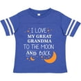 thumbnail image 3 of Inktastic I Love My Great Grandma to the Moon and Back Boys or Girls Toddler T-Shirt, 3 of 5