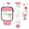 thumbnail image 1 of Correa estampada de Hello Kitty de Sanrio para Apple Watch de la generación completa S8765432SE, 1 of 5