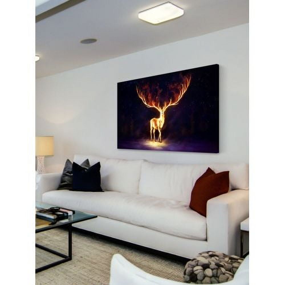 "Firewalker" Painting Print on Canvas
