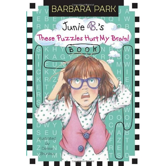 Junie B. Jones: These Puzzles Hurt My Brain! Book 9780375871238 Used / Pre-owned