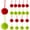 green+red, variant on Jiibva 10Pcs Furry Christmas Ball Ornaments With Rope Pendant Furry Elf Ornaments Faux Fur Pom Pom Balls Christmas Decorations for Home Indoor Holiday Party