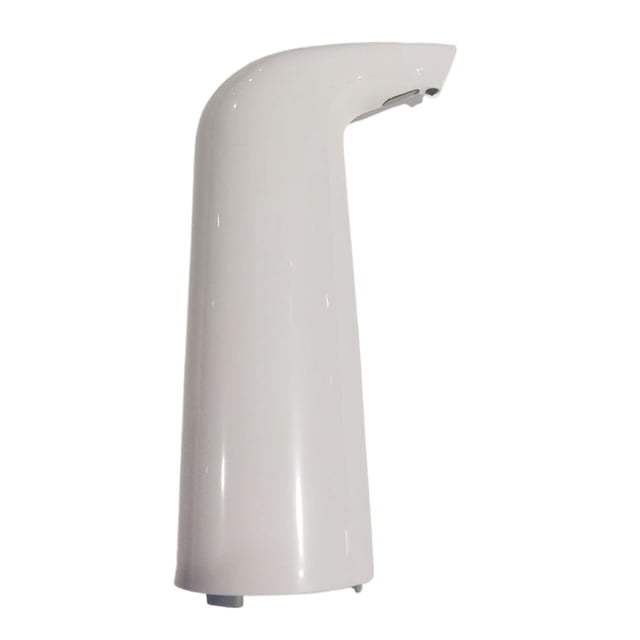 becaristey Automatic Dispenser Battery Power 400ml Intelligent Touchless IR Sensor Hand Wash Household Dining Bathroom Cleaning White