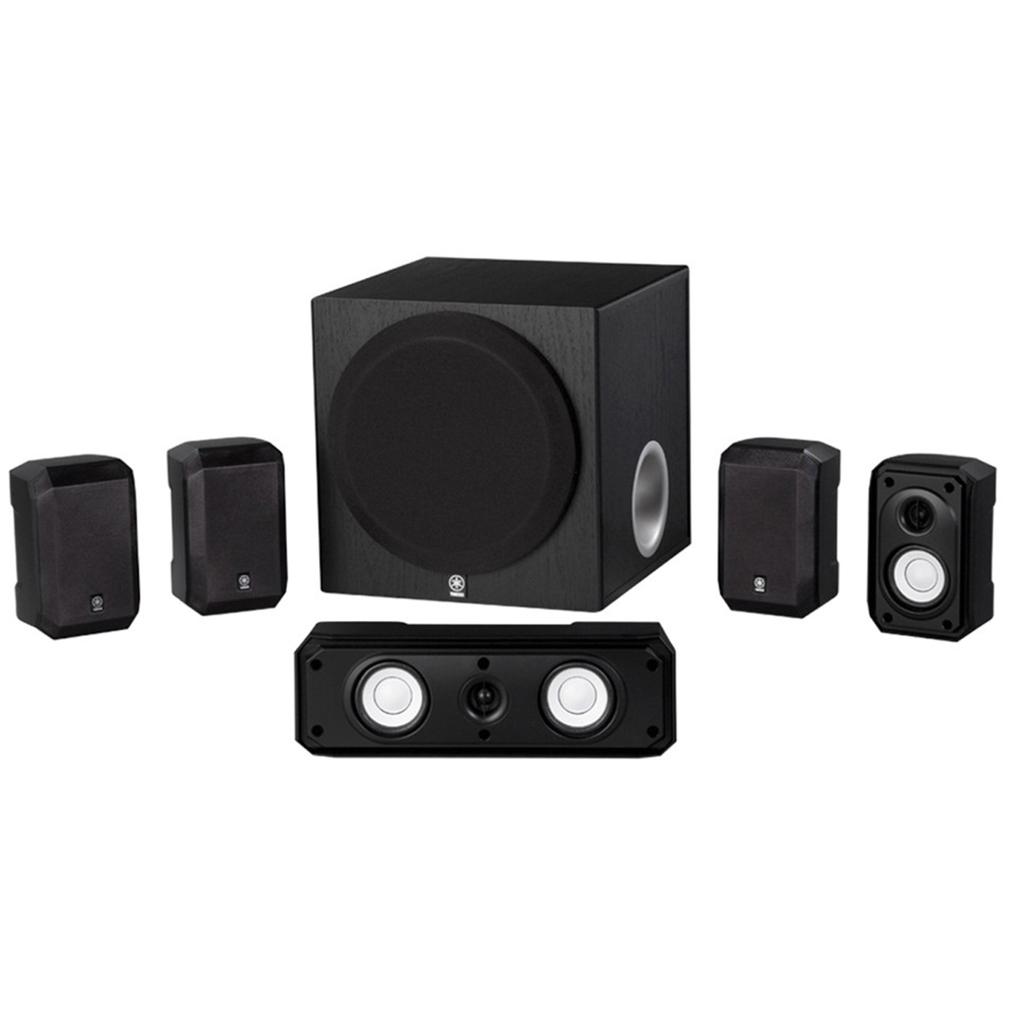Yamaha NS-SP1800 5.1 Speaker System, 600 W RMS, Black - image 3 of 3