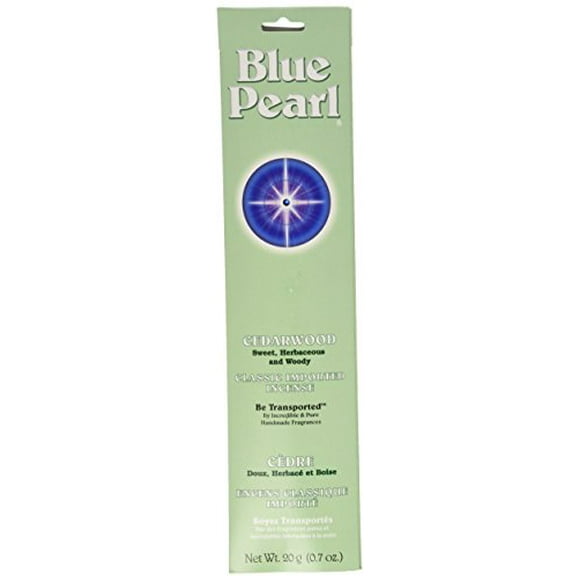 Blue Pearl Classic Fragrance Incense, Cedarwood, 20 Gram
