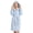 Light Blue, variant on Women’s Robe Plush Soft Robe Fluffy,Warm Hooded Bathrobes for Women