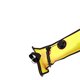 thumbnail image 5 of Yuarrent Boya tubo de señal profesional bajo el agua resistente al desgaste salchicha engranaje buceo superficie marcador negro 1,2 m * 15 cm Deportes acuáticos Amarillo fluorescente  1.2 m * 18 cm Yuarrent OD024454-06, 5 of 6