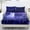 Dreamy Starry Sky Cat, variant on COEQINE Twin Size Sheet Set Soft Wrinkle Free 3 Pieces Bed Sheets Set with Deep Pocket Bedsheet & Pillowcases Home Decor for Twin Size Bed, Retro Fern Leaf