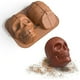 thumbnail image 1 of Molde de silicona 3D para Halloween, molde para hornear con calavera grande, molde para pastel de silicona con calavera, bandejas grandes para hornear pasteles con calavera fantasma para fiesta de, 1 of 4