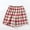Red, variant on BRGZLK Women's Home Shorts Lounge Pajama Cotton Sleep Shorts Woven Light Shorts Pocket Five Quarter Pants