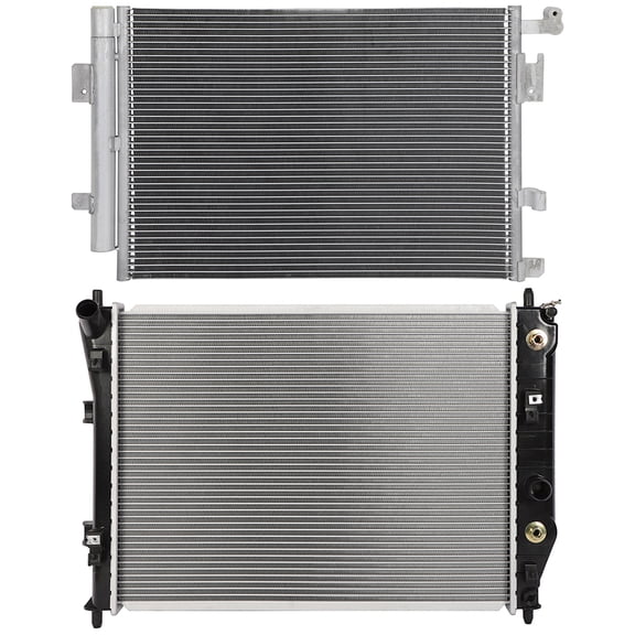 cciyu Aluminum Radiator Replacement 2006-2013 for Chevrolet for Corvette,2003-2006 for Chevrolet for SSR2714